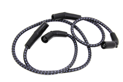 Sumax Black with Blue Tracer 7mm Spark Plug Wire Set