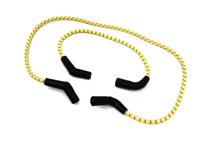 Sumax Yellow with Black & Red Tracer 7mm Spark Plug Wire Set