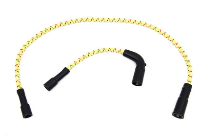 Sumax Yellow with Black & Red Tracer 7mm Spark Plug Wire Set