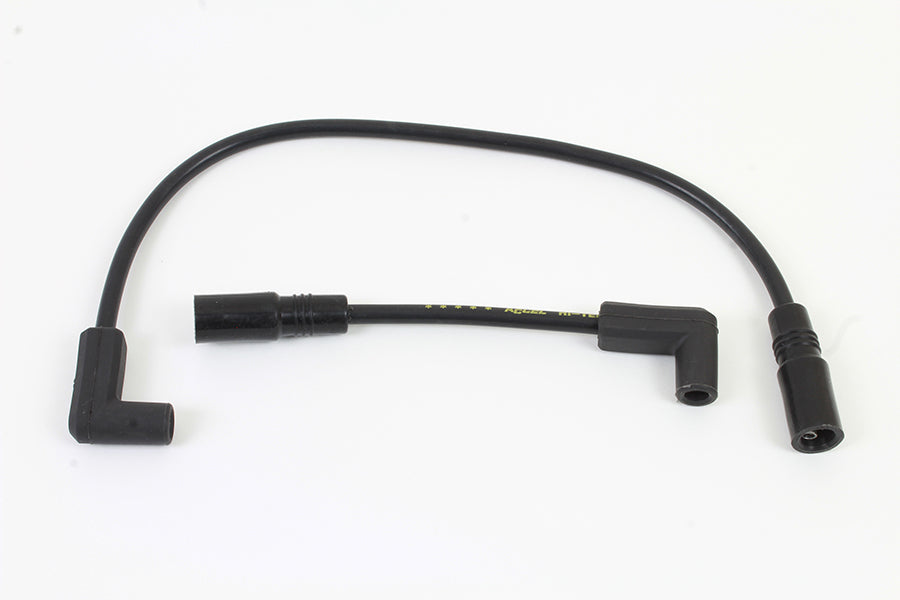 Accel 8mm S/S Spiral Core Ignition Wire Set Black