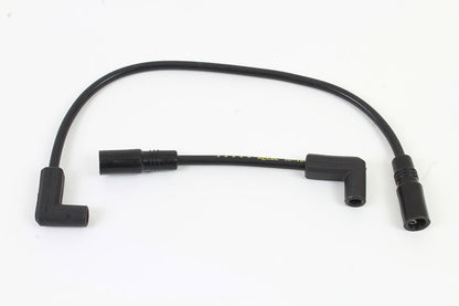 Accel 8mm S/S Spiral Core Ignition Wire Set Black