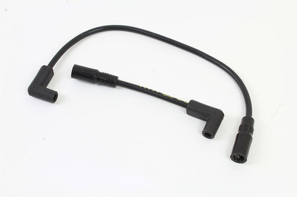 Accel 8mm S/S Spiral Core Ignition Wire Set Black