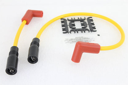 Accel 8mm S/S Spiral Core Ignition Wire Set Yellow