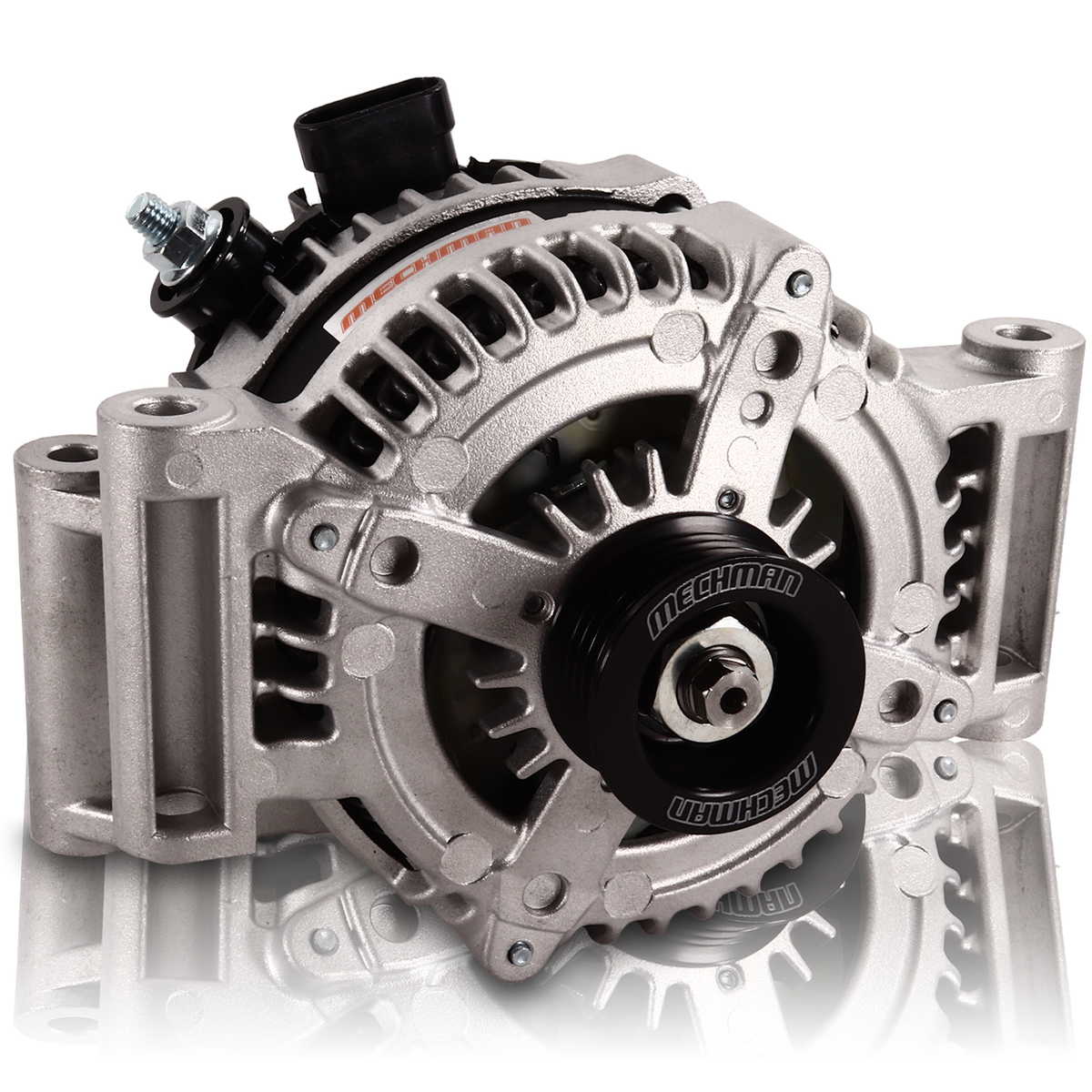Mechman 320 Amp High Output Alternator 2002-2019 GM Ecotec 2.0L-2.4L - Single Wire Turn On
