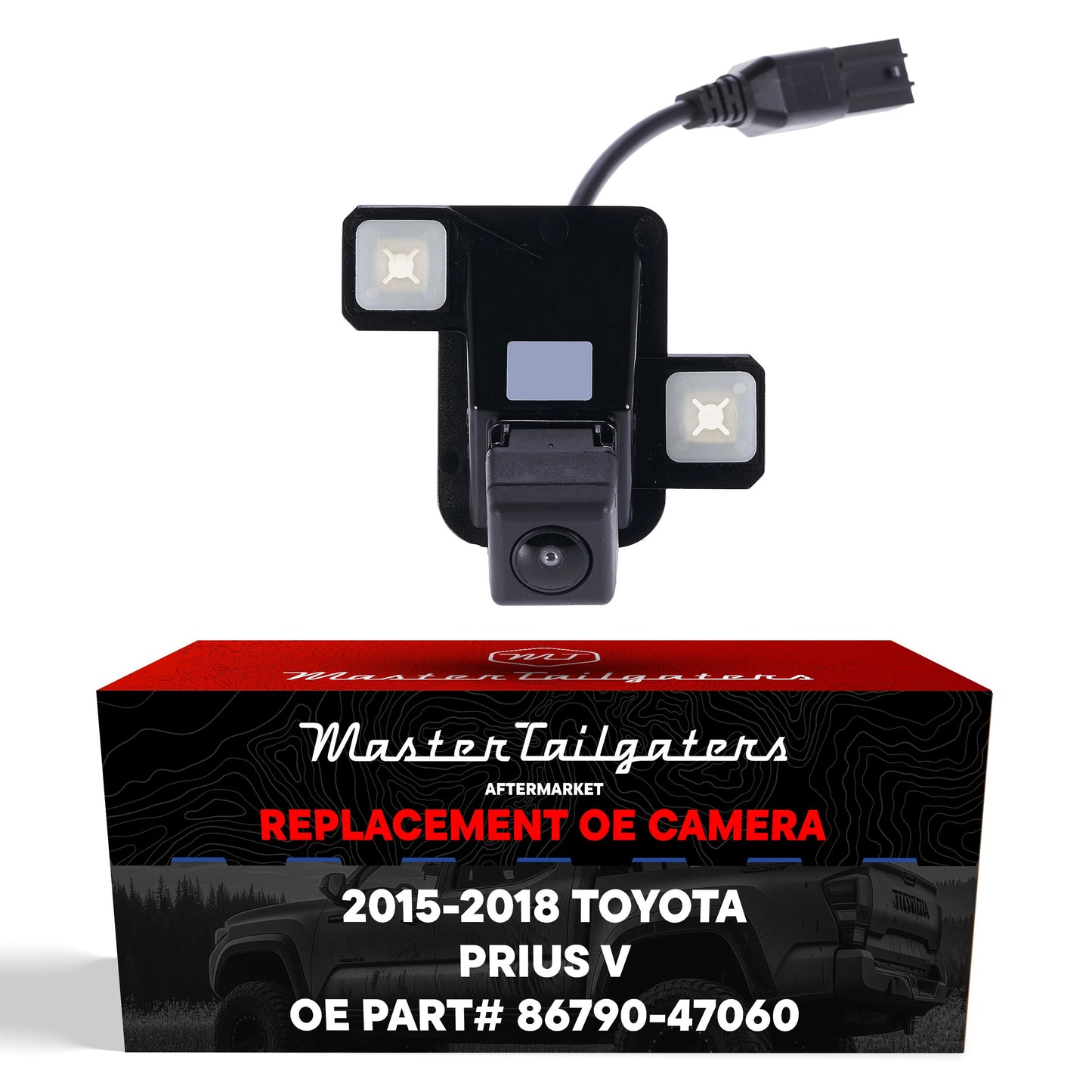 Toyota Prius V (2015-2018) OEM Replacement Backup Camera OE Part # 86790-47060
