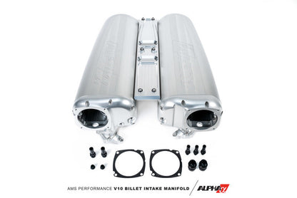 AMS Performance V10 Audi R8 / Lamborghini Huracan / Performante Billet Intake Manifold - CLR Anodize ALP.37.08.0001-1