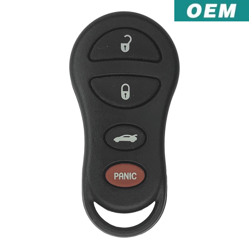 Chrysler Dodge 2000-2006 OEM 4 Button Remote FCC: GQ43VT9T