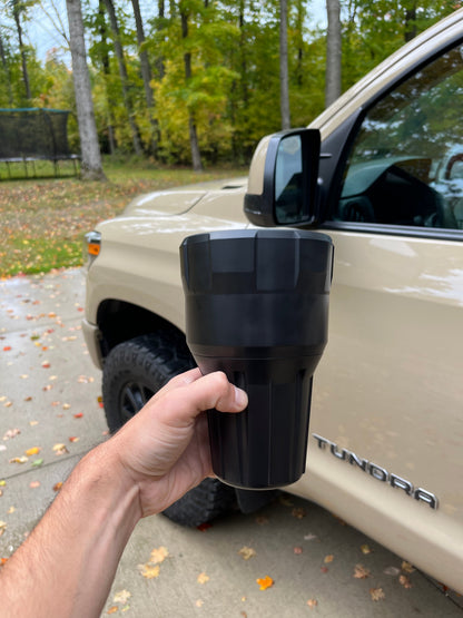 Oversize Cup Holder (2014-2021 Tundra) - BLACK