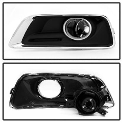 Spyder Chevy Malibu 2012-2015 OEM Fog Light W/Universal Switch- Clear FL-CMA2012-C 5080271