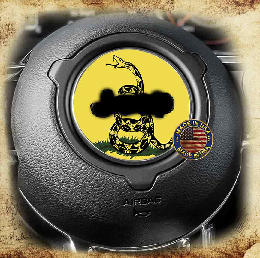 DTOM Steering wheel decal 159