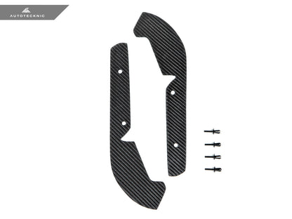 AutoTecknic Carbon Fiber Front Splash Guards - BMW F87 M2 | M2 Competition