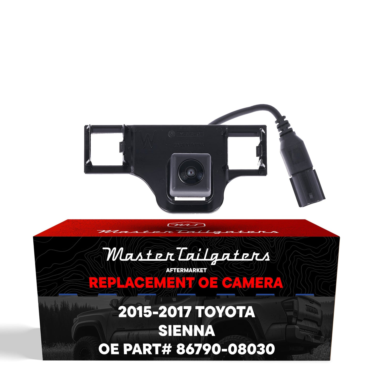 Toyota Sienna (2015-2017) OEM Replacement Backup Camera OE Part # 86790-08030