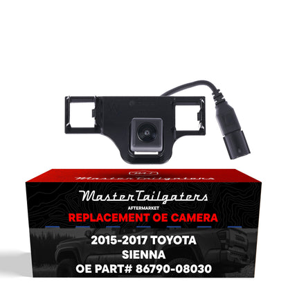 Toyota Sienna (2015-2017) OEM Replacement Backup Camera OE Part # 86790-08030