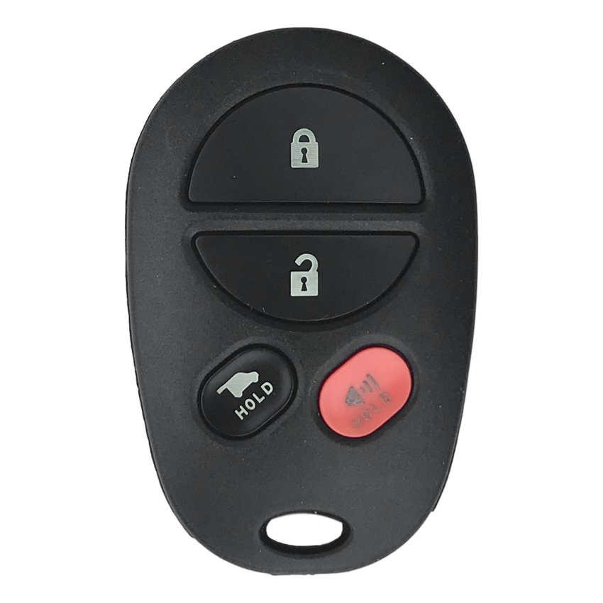 Toyota Sequoia 4 Button Keyless Entry Remote 2008-2017 For GQ43VT20T