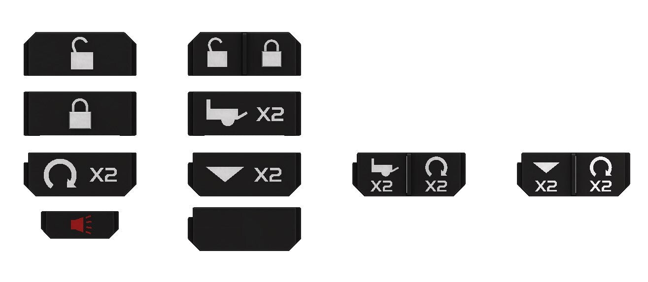 Injection Fob IF021 (2019+ RAM) - RED