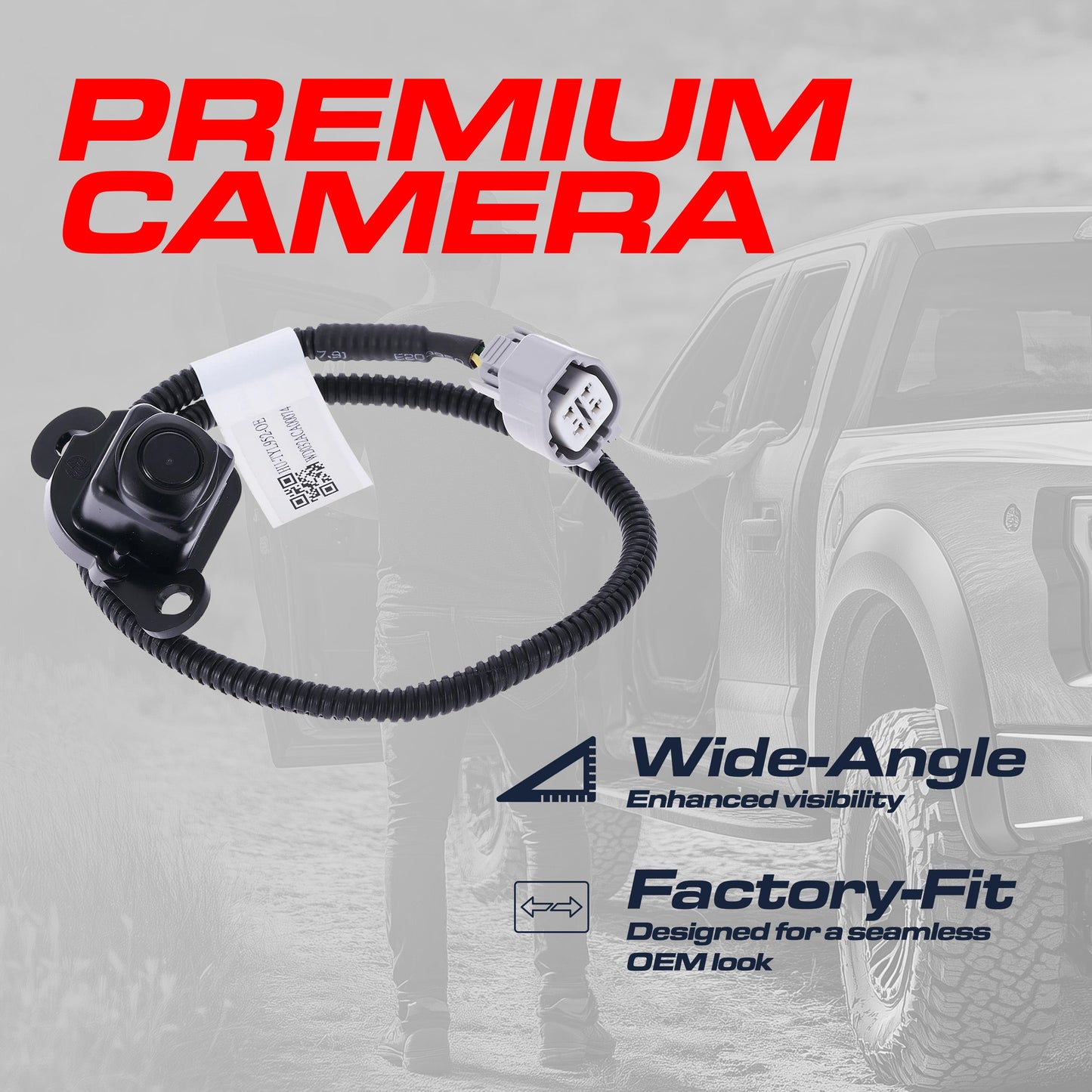 Toyota Tundra (2007-2013) OEM Replacement Backup Camera OE Part # 86790-34011, 86790-34030