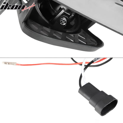 1999-2003 Ford F-150 Ring Style 2PC Projector Fog Lights Black Housing