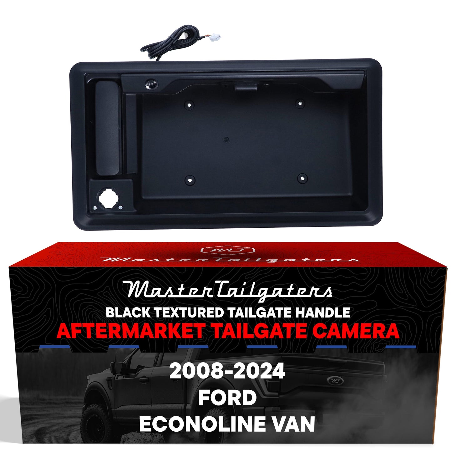 Ford Econoline E150, E250, E350, E450 (2008-2024) Replacement Cargo Van Door Handle with Backup Camera