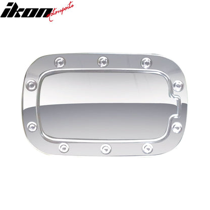 2011-2014 Grand Cherokee Durango Chrome Gas Door Cover Stainless Steel