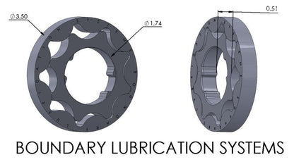 Boundary 05-14 Ford Modular Motor/Shelby GT500 3V 4.6L/5.4L V8 Billet Oil Pump Gear MM-OPG-3V-M