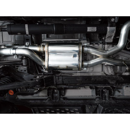 AWE Tuning 2022+ Ford Bronco Raptor 4WD Dual BashGuards Cat-Back SwitchPath Exhaust (No Tips)