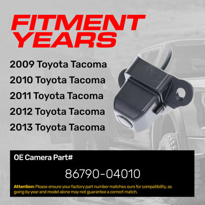 Toyota Tacoma (2009-2013) OEM Replacement Backup Camera OE Part # 86790-04010