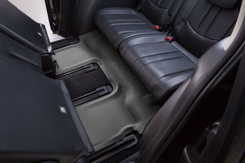 3D MAXpider 2013-2020 Nissan/Infiniti Pathfinder/QX60/JX Kagu 3rd Row Floormats - Gray L1NS05831501