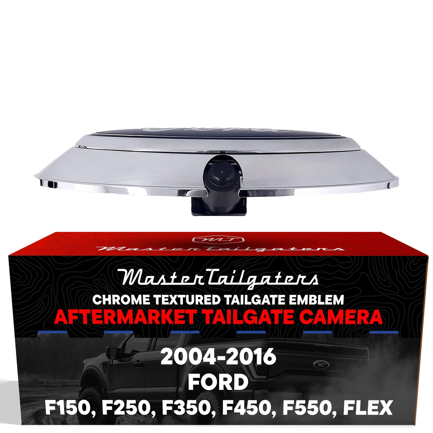 Ford Flex (2009-2012) Replacement Ford Emblem with Backup Camera