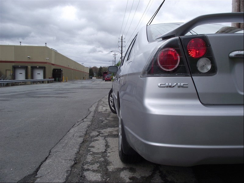 Spyder Honda Civic 01-05 4Dr Euro Style Tail Lights Black ALT-YD-HC01-4D-BK 5004406