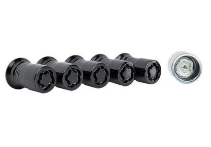 Ford Racing 2023+ Ford Bronco Raptor  M14 x 1.5 Black Security Lug Nut Kit - Set of 5 M-1A043-A5