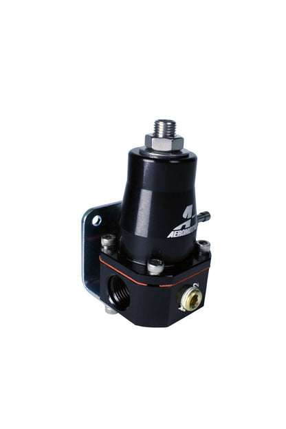 Aeromotive EFI Regulator, Billet, 2x -6 Inlet & -6 Return, (Black Anodized)