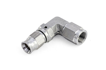 HPS Performance Products Compression Teflon Hose End to AN Female for PTFE Hose, Stainless Steel