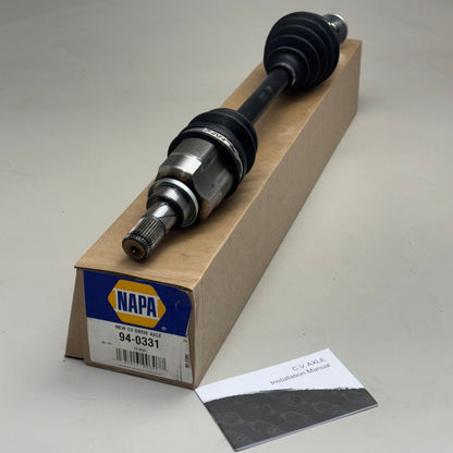 NAPA CV Drive Axle Grooved for Ford Focus 2012-18 FD-8234 94-0331