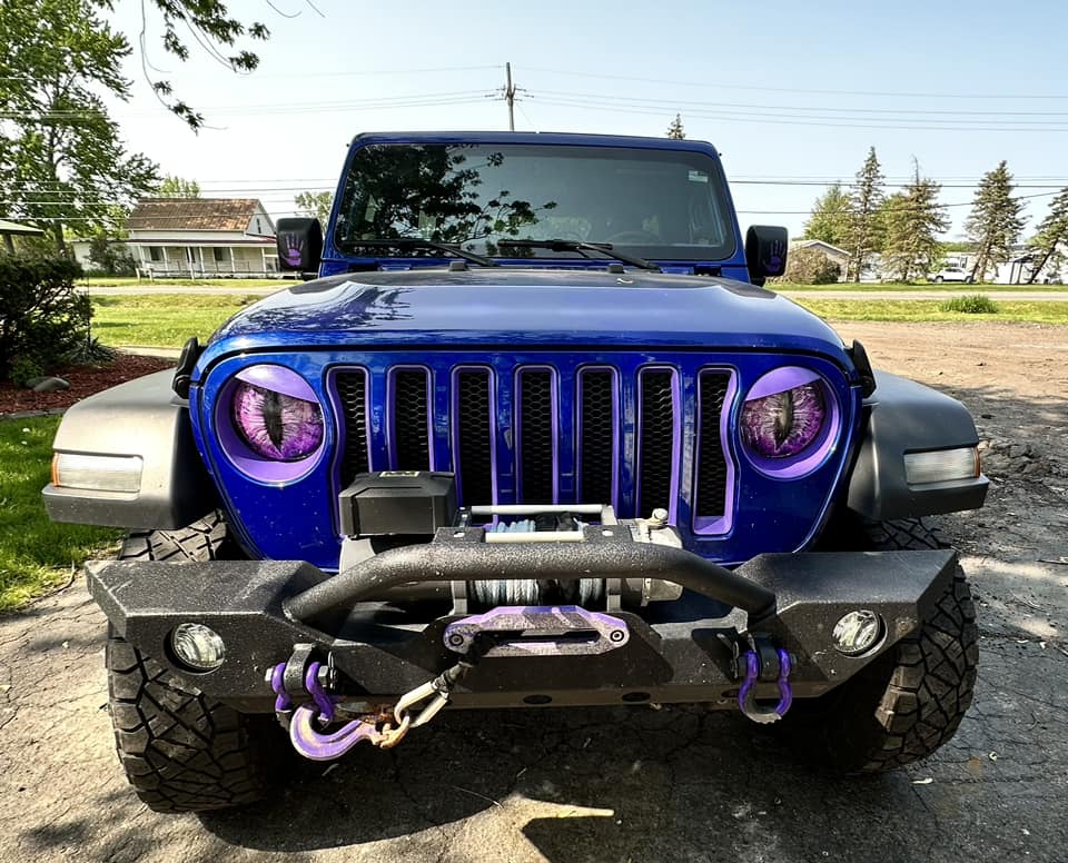 Purple cat eyes 51