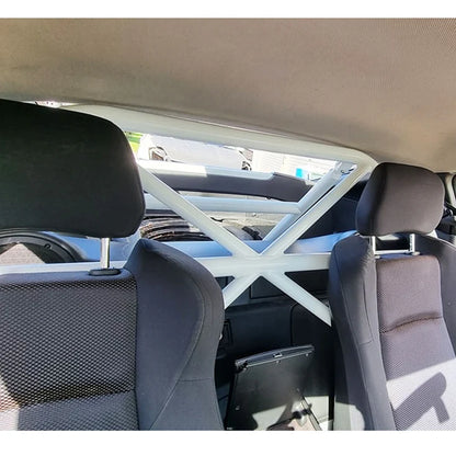 BULL BOOST 350Z Bolt-On 2-Piece Half Steel Roll Cage &amp; Harness Bar (Nissan Z33 / Fairlady Z)