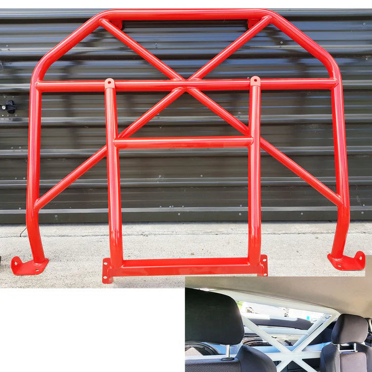 BULL BOOST 350Z Bolt-On 2-Piece Half Steel Roll Cage &amp; Harness Bar (Nissan Z33 / Fairlady Z)