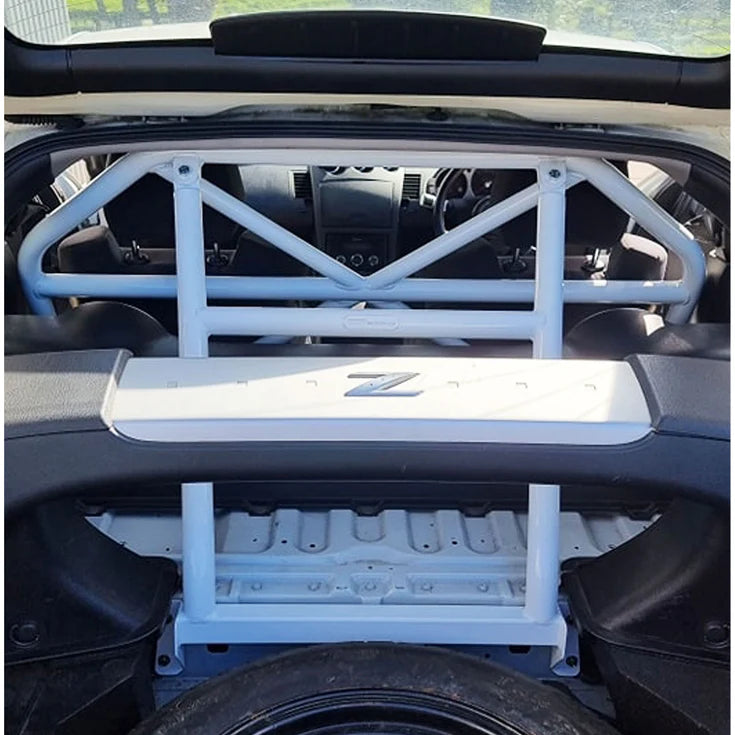 BULL BOOST 350Z Bolt-On 2-Piece Half Steel Roll Cage &amp; Harness Bar (Nissan Z33 / Fairlady Z)