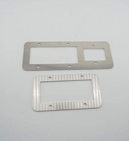 Aluminum Door Cards Panels For 2003-2009 350Z Coupe Z33 Lightweight Racecar US