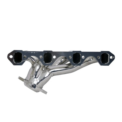 Ford F150 302 5.0 1-5/8 Shorty Exhaust Headers Polished Silver Ceramic 87-95