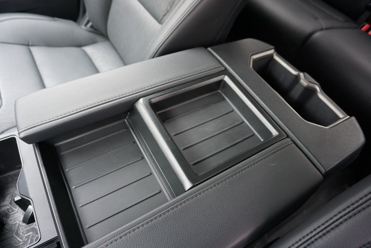 Center Console Tray Liner (2022+ Tundra SR5) - 2PC BLACK