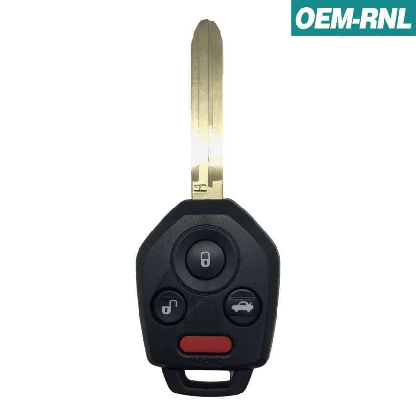 Subaru Impreza Crosstrek 2017-2018 OEM 4 Button Remote Head Key CWTB1G077 (H Chip Black Pod)