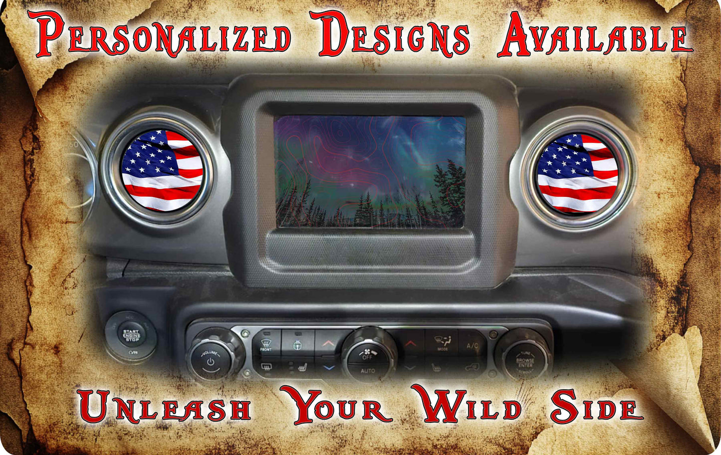 Steering wheel decal Merica 213
