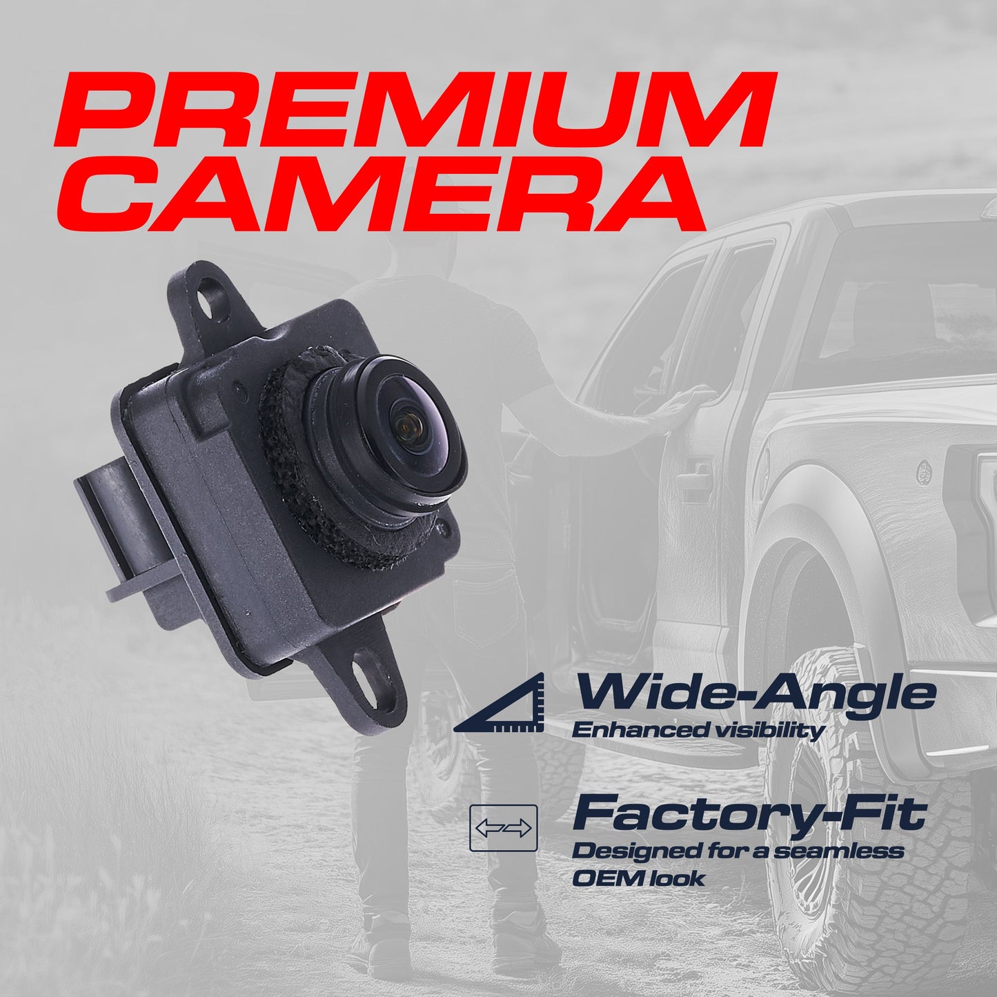 Ram ProMaster City (2015-2017) OEM Replacement Backup Camera OE Part # 68263903AA, 68334451AA, 68311544AA