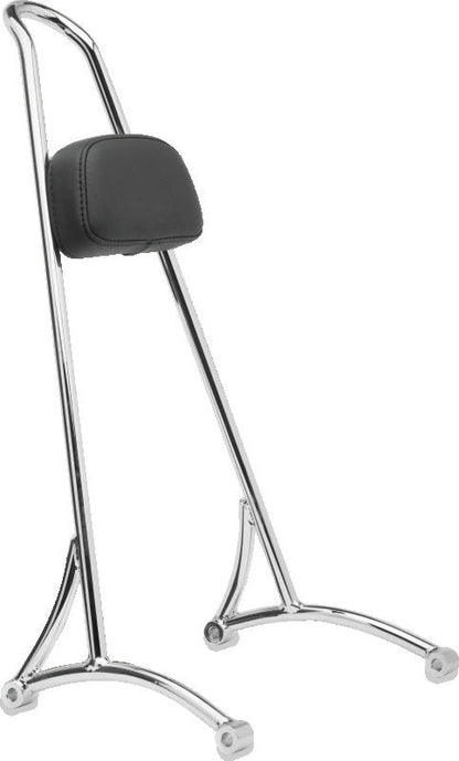 Burly Brand Tall Sissy Bar 20in - Chrome B13-1503C