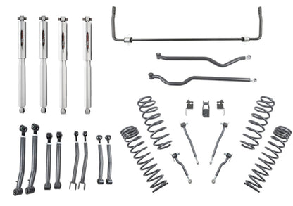 Belltech 18-19 Wrangler Rubicon JL 4dr 4in Trail Performance Lift Kit w/ Rear Sway Bar 153205TPS