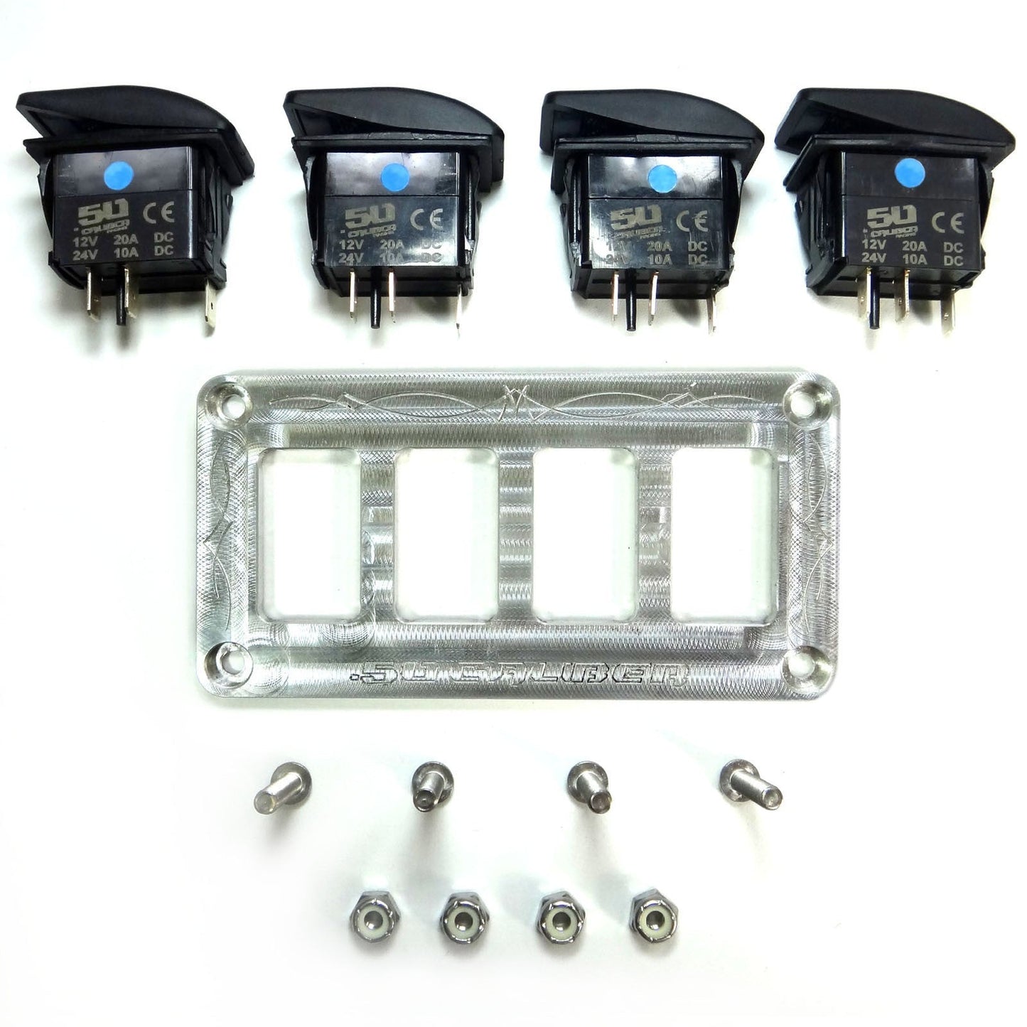 Universal Dash Panel With Switches