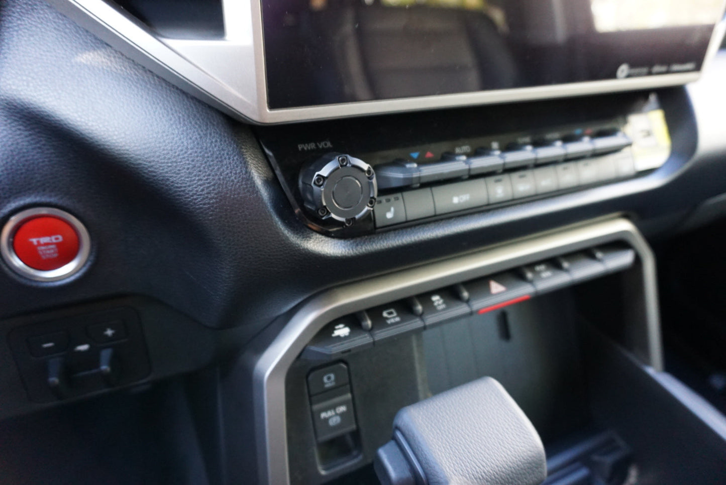 V1 Radio Knob (2022+ Tundra / 2024+ Tacoma / 2025+ 4Runner) - BLACK