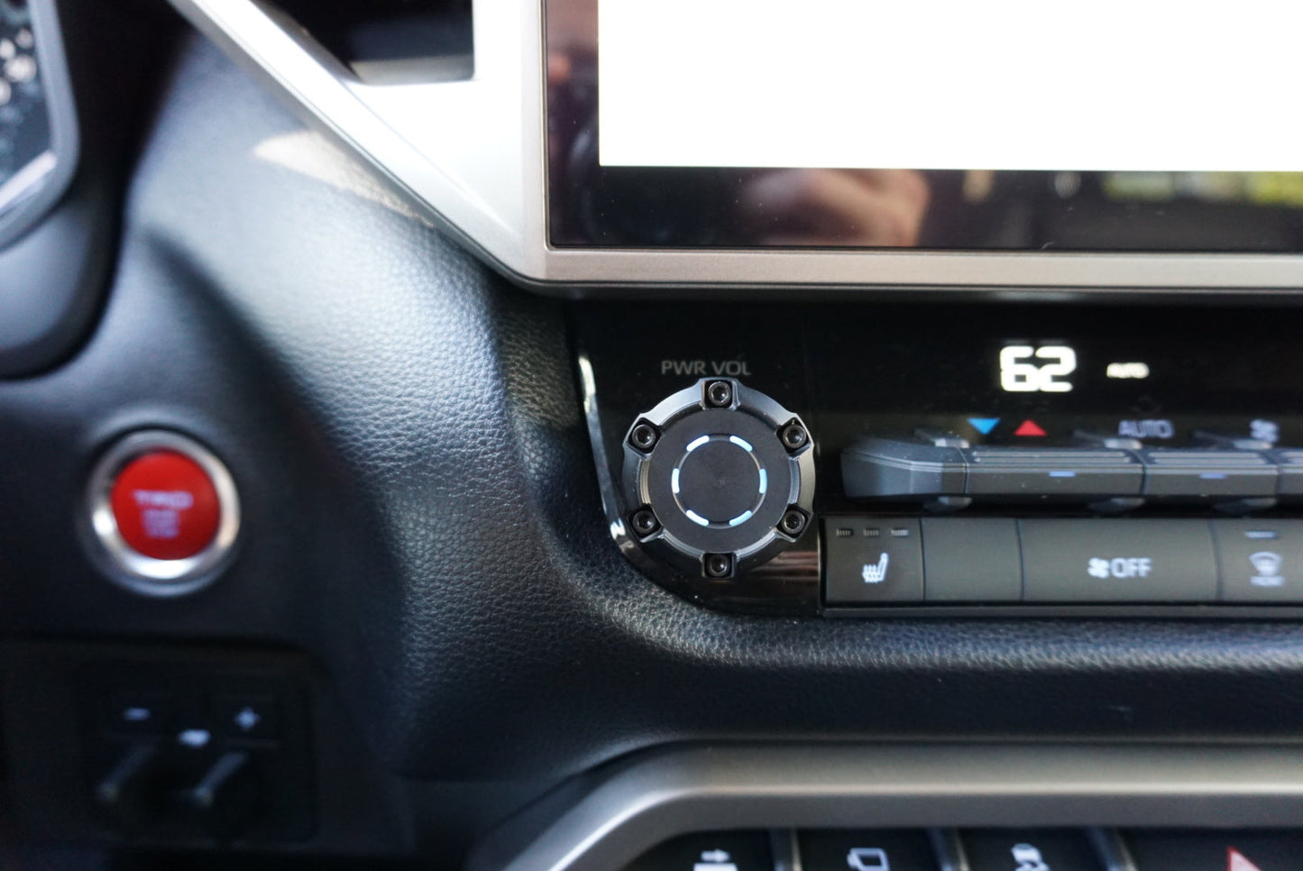 V1 Radio Knob (2022+ Tundra / 2024+ Tacoma / 2025+ 4Runner) - BLACK