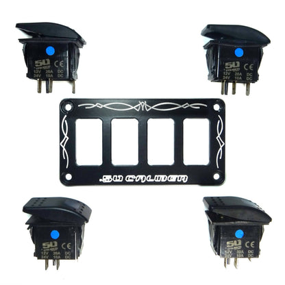 Universal Dash Panel With Switches