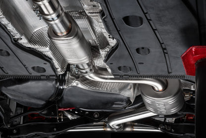 APR Catback Exhaust System (w/ Front Muffler) - GTI TRC (MK7.5)